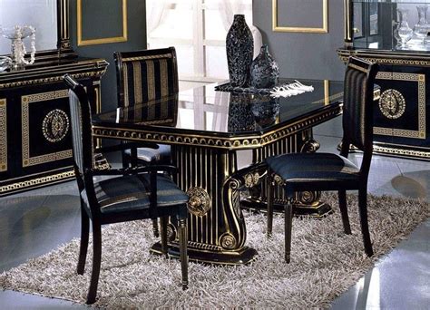 versace dining room set|versace sofas.